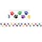 Teacher Created Resources Multicolor Paw Print Straight Borders, 210ft.